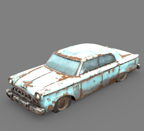 3D汽车模型预览